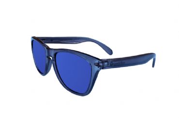 Gafas de sol de montura policarbonato traslucido Grey  & Blue lens