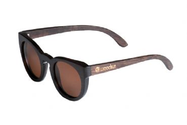 Gafas de sol de madera painted bamboo & Brown lenses